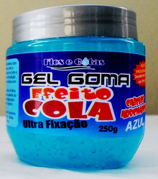 GEL GOMA COLA - AZUL